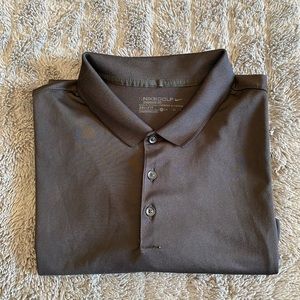 Men Nike Black Golf Polo